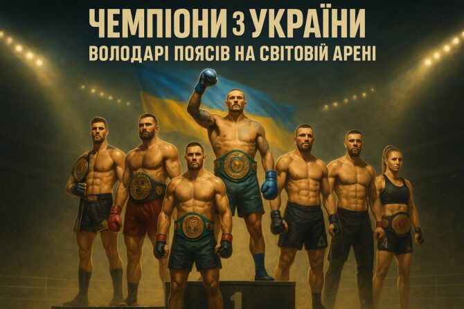 Чемпіони з України: Володарі поясів на світовій арені