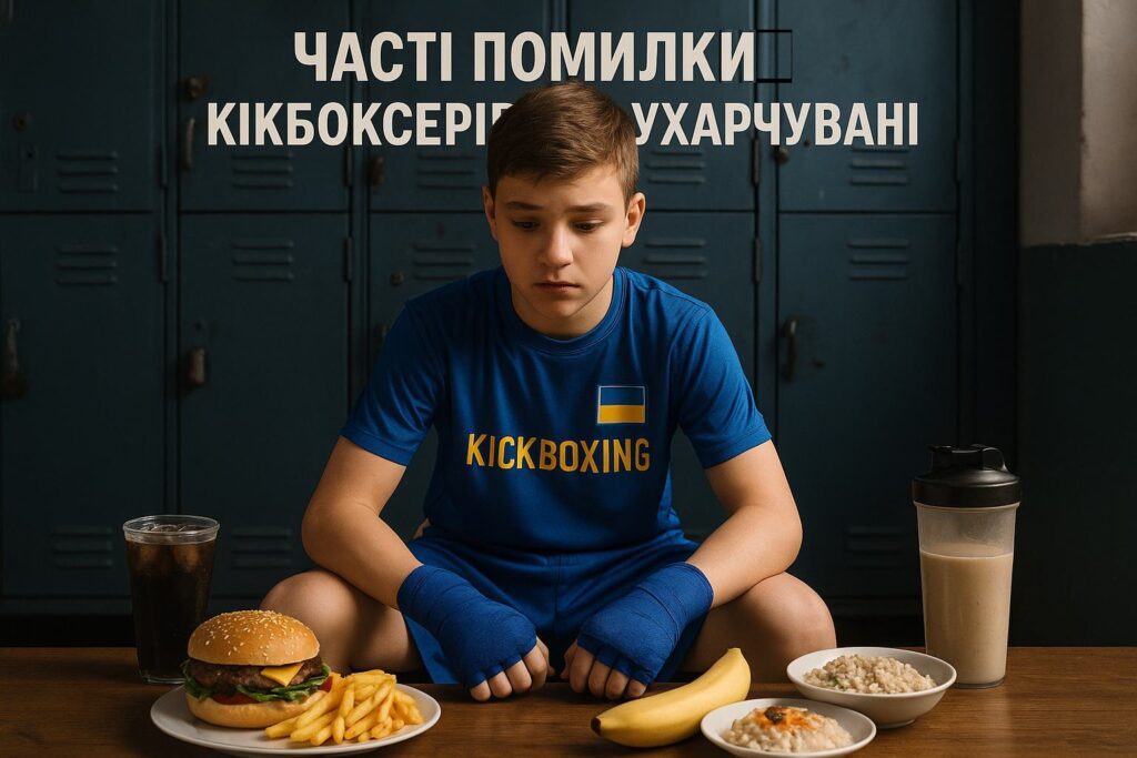 Часті помилки кікбоксерів у харчуванні