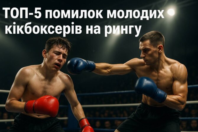 ТОП-5 помилок молодих кікбоксерів на рингу